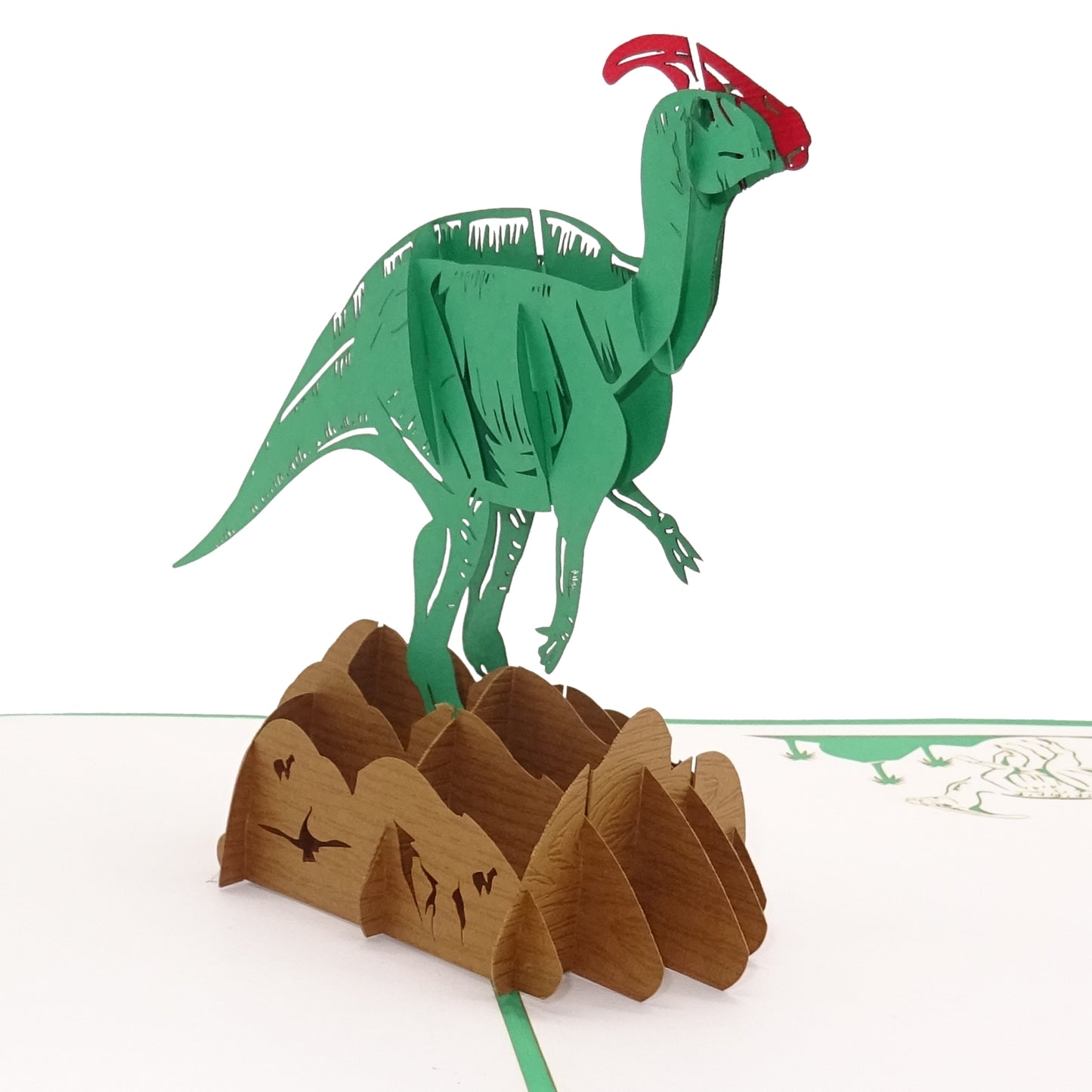 Pop Up Karte "Dinosaurier" 3D Geburtstagskarte, Kindergeburtstag Einladung