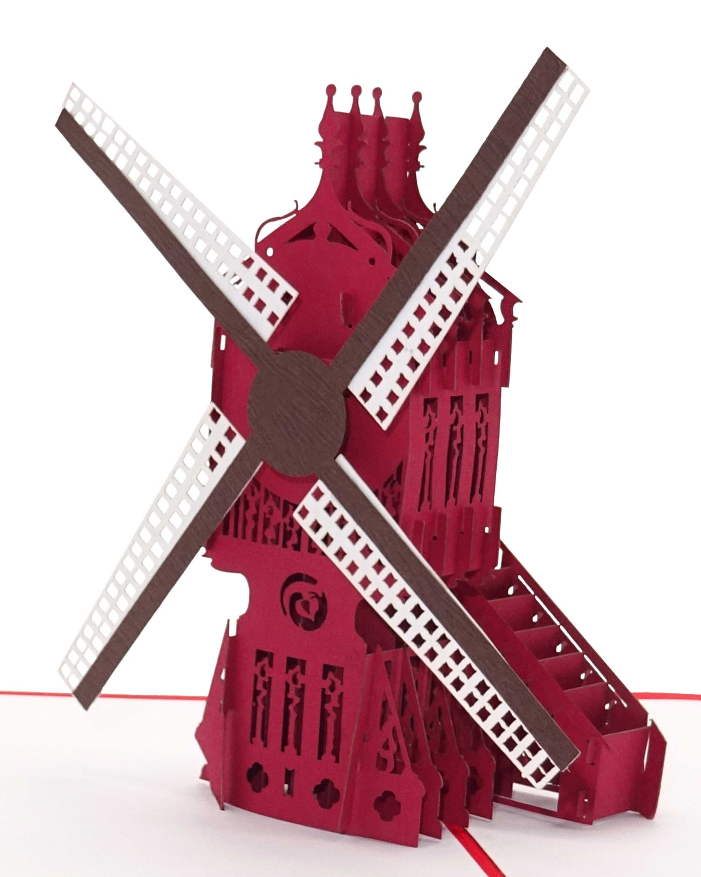 Pop Up Karte "Amsterdam - Windmühle" 3D Geburtstagskarte, Gutschein & Souvenir